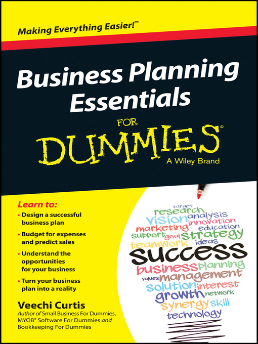 Title details for Business Planning Essentials For Dummies by Veechi Curtis - Available
